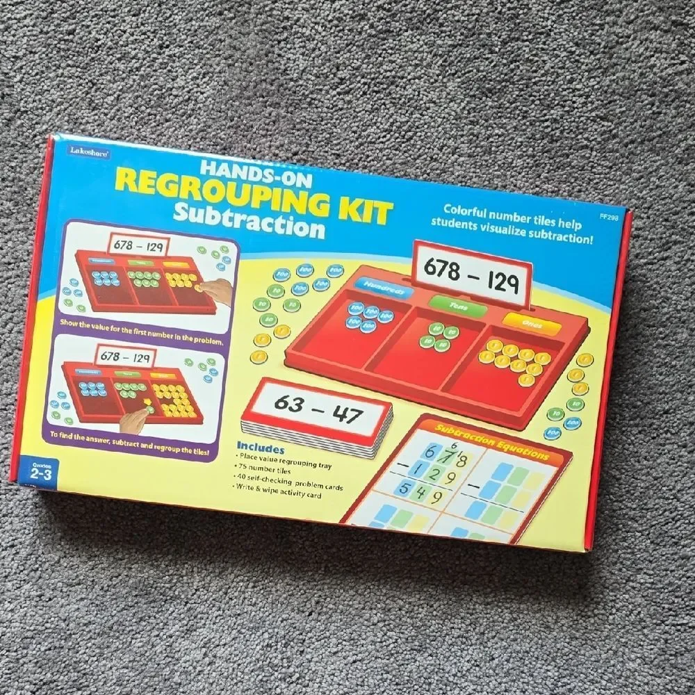 Hands-On Regrouping Kit - Subtraction